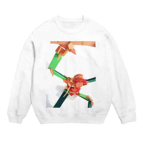 テナガザル Crew Neck Sweatshirt