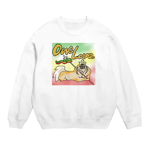 ラスタ茶ぁライ　セラシアイ Crew Neck Sweatshirt