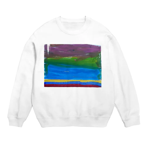 ぽっ Crew Neck Sweatshirt