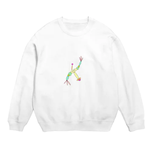 謎の生物 Crew Neck Sweatshirt