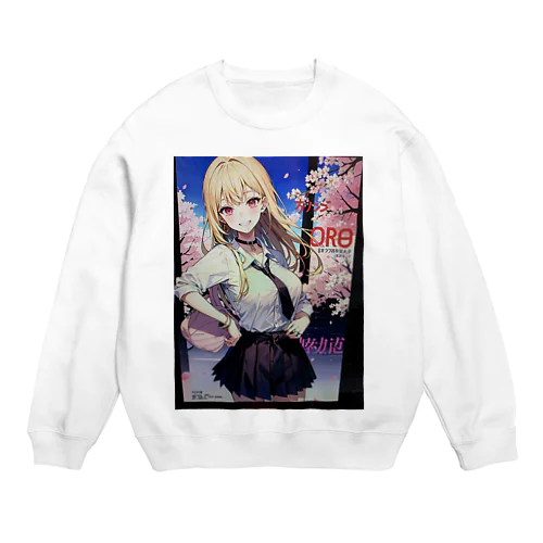 漫画の表紙 Crew Neck Sweatshirt