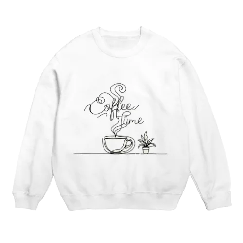 coffeetime Crew Neck Sweatshirt