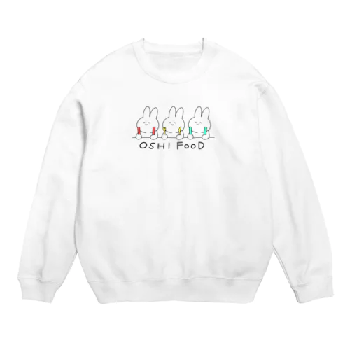 OSHI FOOD Crew Neck Sweatshirt