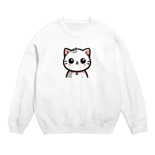 にゃんこ🐱 Crew Neck Sweatshirt