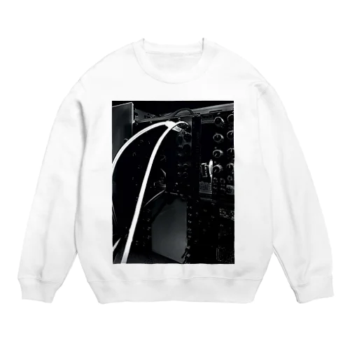 patching spirit Crew Neck Sweatshirt