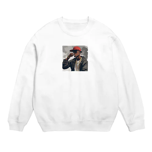 Smokin' Rhymes Attire Crew Neck Sweatshirt