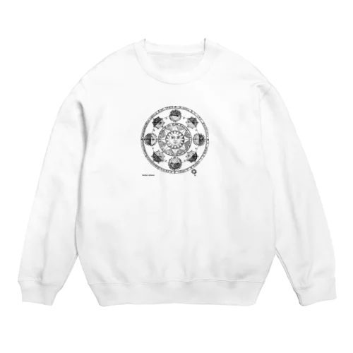 愛の魔法星座 Crew Neck Sweatshirt