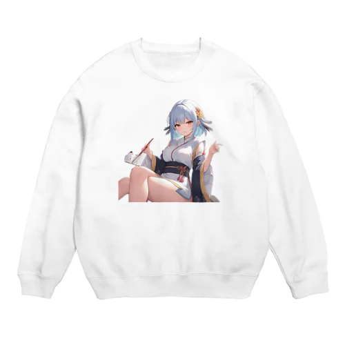 美少女 Crew Neck Sweatshirt