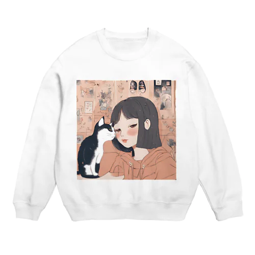 あやぼちゃん Crew Neck Sweatshirt