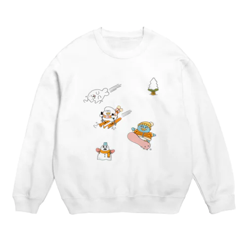 スキー場 Crew Neck Sweatshirt