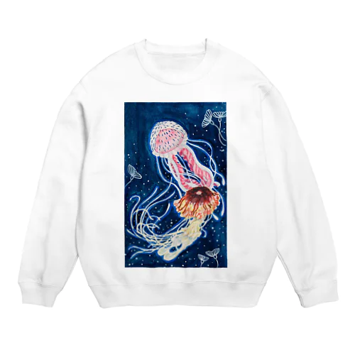 海月のワルツ Crew Neck Sweatshirt