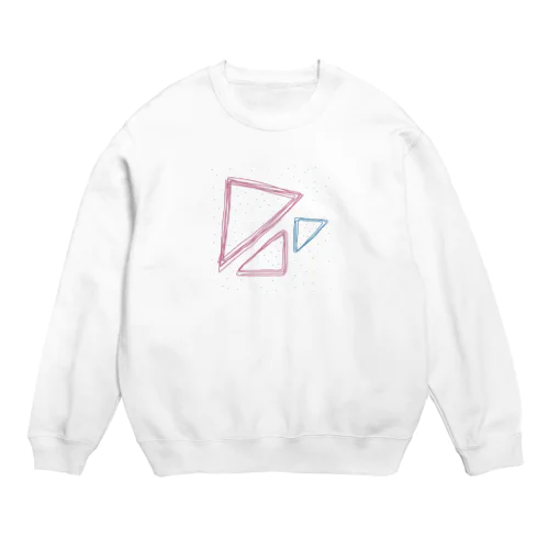 さんかくの三角 Crew Neck Sweatshirt