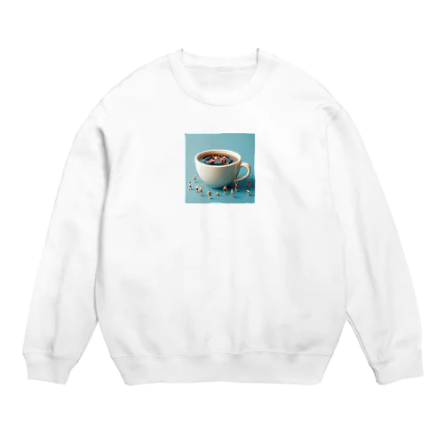 カフェ・スプラッシュ Crew Neck Sweatshirt