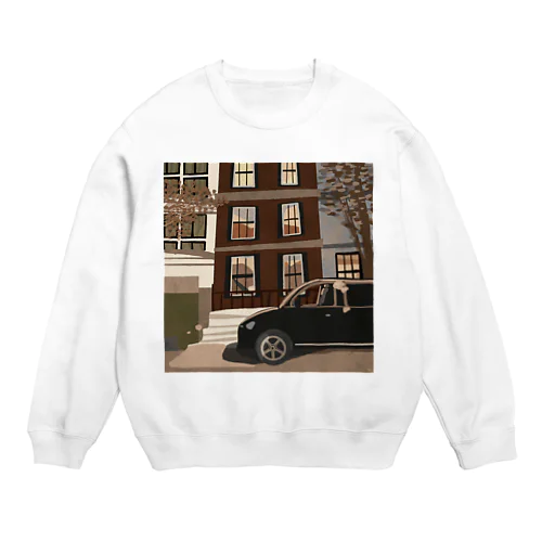 ナチュラルベージュな窓灯 Crew Neck Sweatshirt