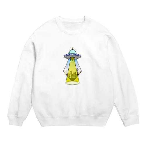 UFO Signal  Crew Neck Sweatshirt