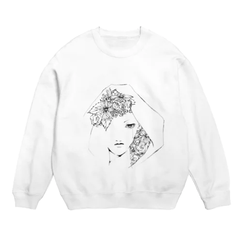 再会の花 Crew Neck Sweatshirt