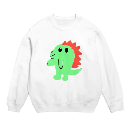 きょうりゅうくん Crew Neck Sweatshirt