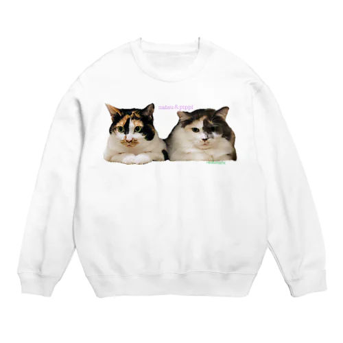 natsu&pippi Crew Neck Sweatshirt