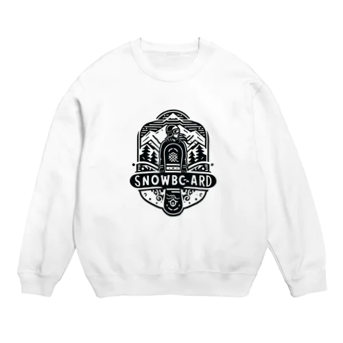 スノーボーダー Crew Neck Sweatshirt