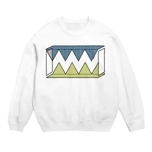 歯型 Crew Neck Sweatshirt