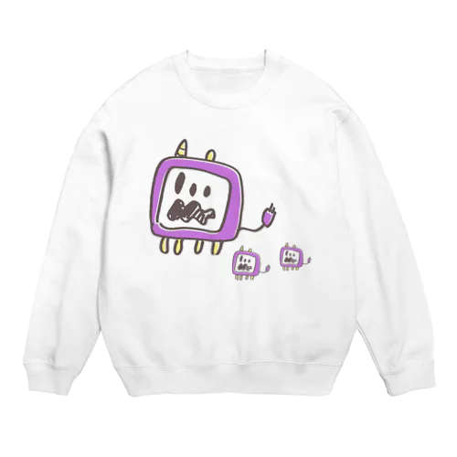 テレキューの親子 Crew Neck Sweatshirt