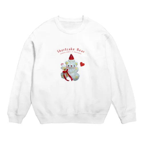 Shortcake Bear -naimono nedari. × いとわたあめ- Crew Neck Sweatshirt