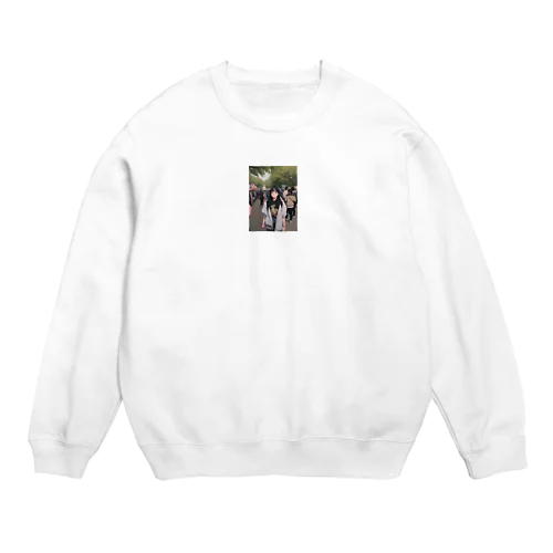 俺のカノジョ 春の屋台編 Crew Neck Sweatshirt