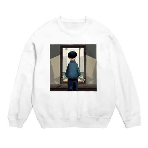 孤独な少年　 Crew Neck Sweatshirt