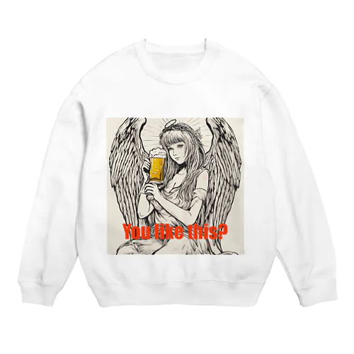 Angel beer Crew Neck Sweatshirt