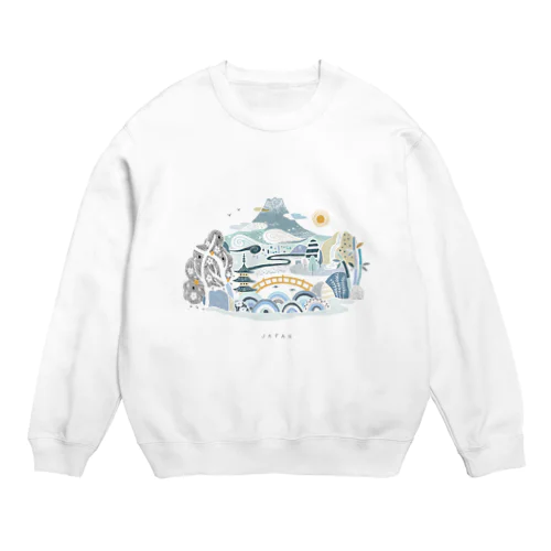 Japan 日本 Crew Neck Sweatshirt