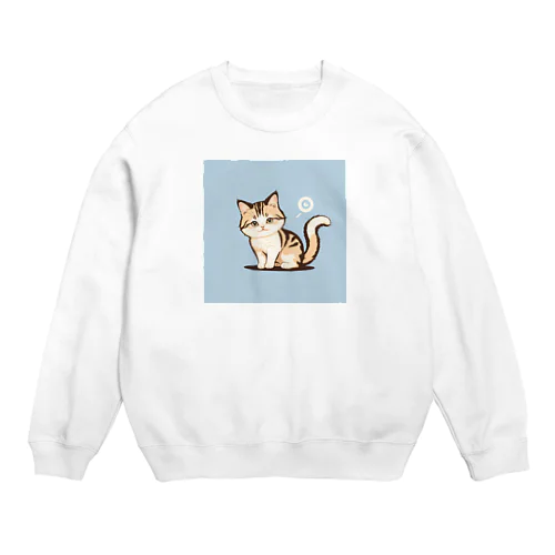 にゃるほどキャッツ Crew Neck Sweatshirt