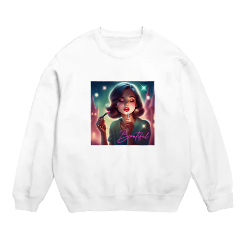 sweet Crew Neck Sweatshirt