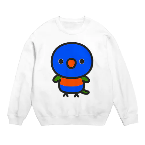 ゴシキセイガイインコ Crew Neck Sweatshirt