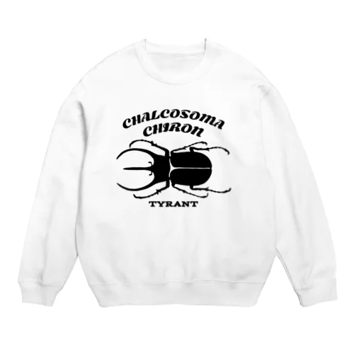 コーカサスオオカブト Crew Neck Sweatshirt