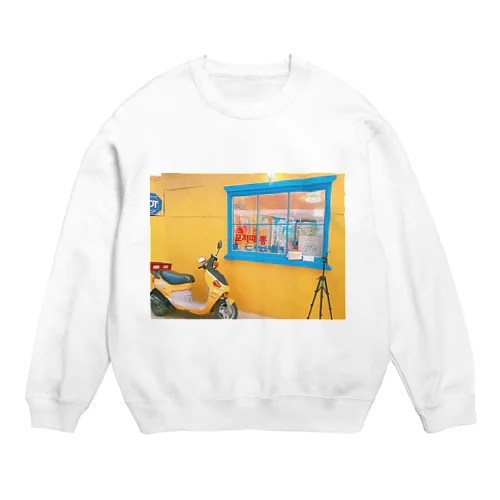 オルチャンファッション Crew Neck Sweatshirt