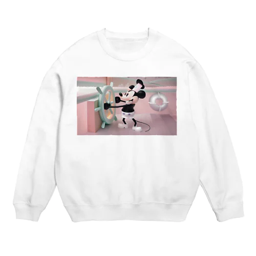 蒸気船ウィリー スウェット Crew Neck Sweatshirt