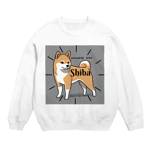 ジャパニーズわんこShiba Crew Neck Sweatshirt