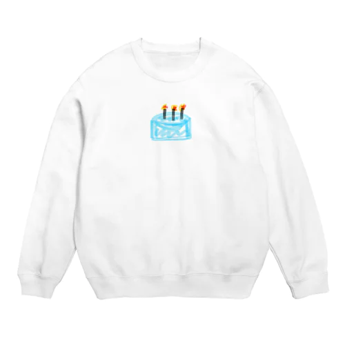 ケーキちゃん Crew Neck Sweatshirt