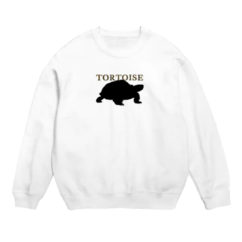 リクガメ Crew Neck Sweatshirt