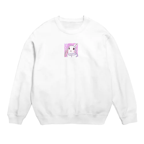 ふわうさちゃん Crew Neck Sweatshirt