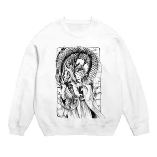 干支　辰 Crew Neck Sweatshirt