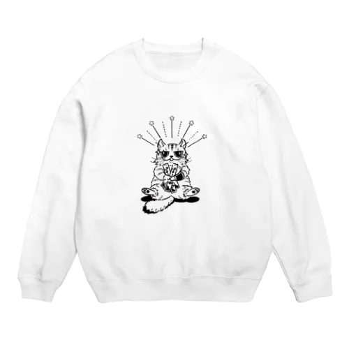 日常を冒険するタビの物語 Crew Neck Sweatshirt