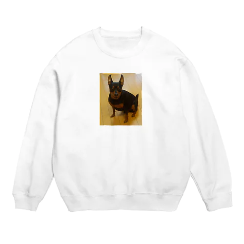 ミニチュアピンシャーオリジナルグッズ第二弾 Crew Neck Sweatshirt