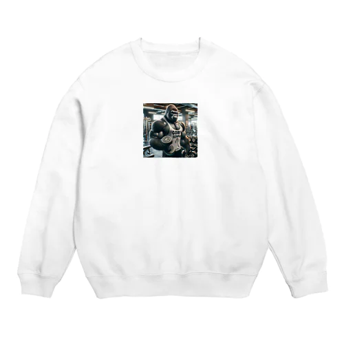 鍛えろ！ゴリ先輩 Crew Neck Sweatshirt