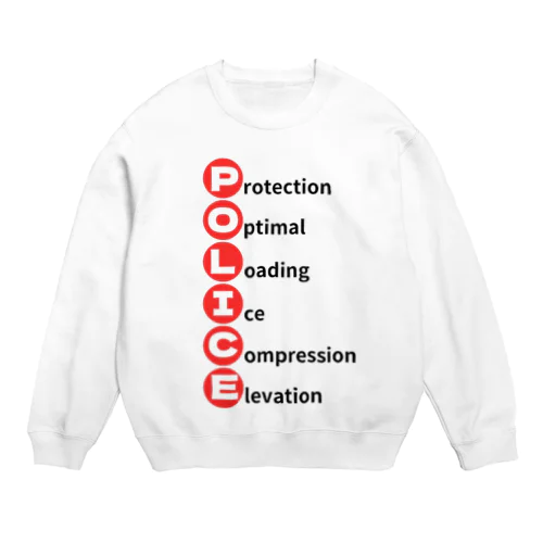 POLICE Crew Neck Sweatshirt