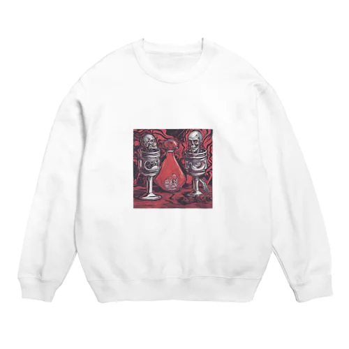 生者の聖杯 Crew Neck Sweatshirt