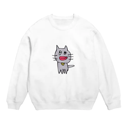 ねこ！ Crew Neck Sweatshirt