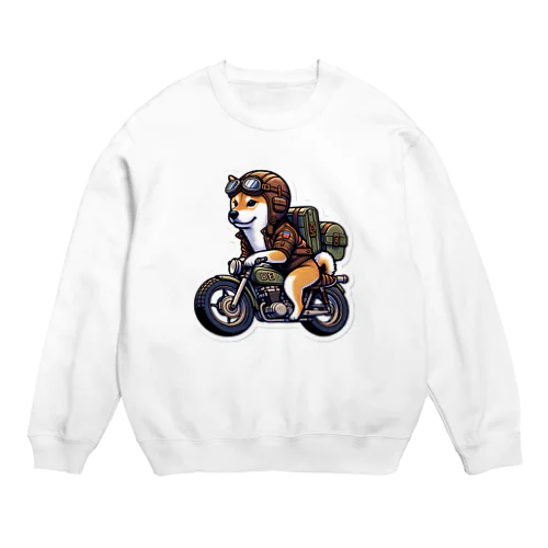 柴ライダーロードshiba24 Crew Neck Sweatshirt