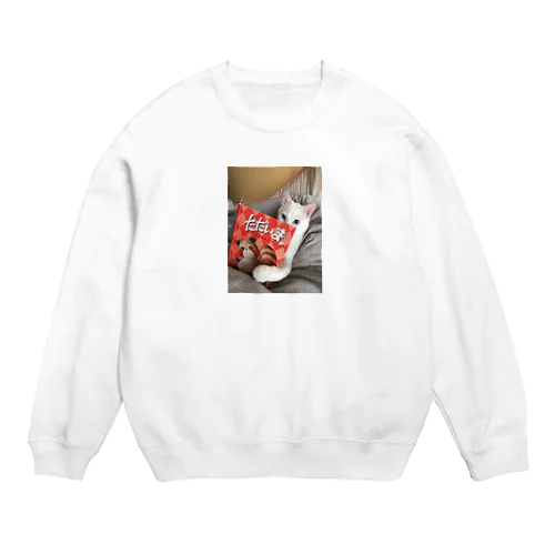 珀くんの読み聞かせ Crew Neck Sweatshirt