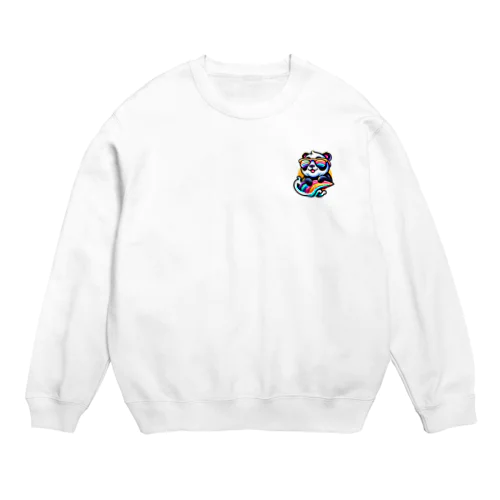 サーフパンダ_Blue SHORELINE Crew Neck Sweatshirt